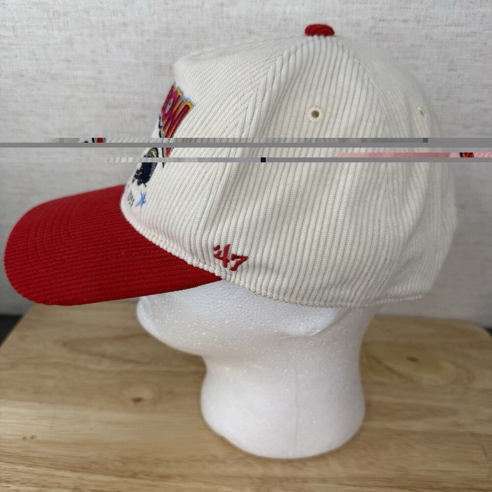 SUPER BOWL XXIX 'VINTAGE SUPER BOWL' 47 Brand HITCH CORDUROY SNAPBACK 49ers - Picture 3 of 9